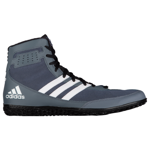 adidas Mat Wizard - Men's - Wrestling - Shoes - Grey/Black/White