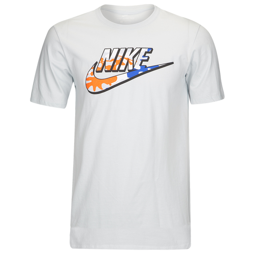 Nike Graphic TShirt Men's Casual Clothing Pure Platinum/White