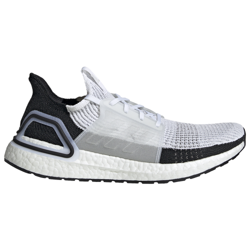 adidas Ultraboost 19 - Men's - Running - Shoes - White/Core Black/Grey Four