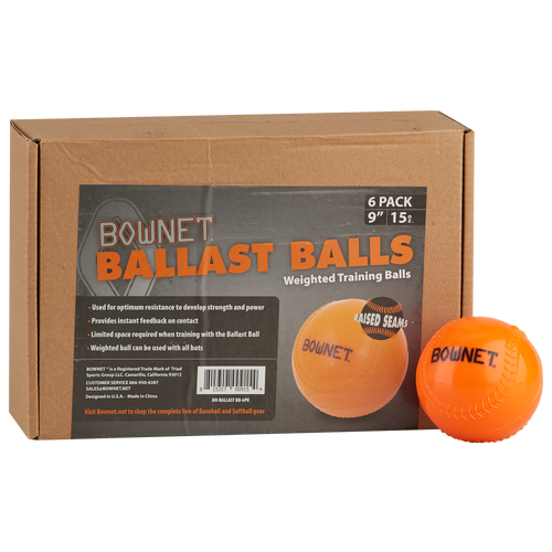 Ballast Weighted Training Ball Baseball Sport Equipment Orange
