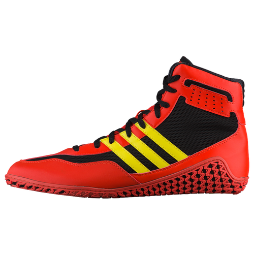 adidas Mat Wizard Men's Wrestling Shoes Energy Red/Yellow/Black