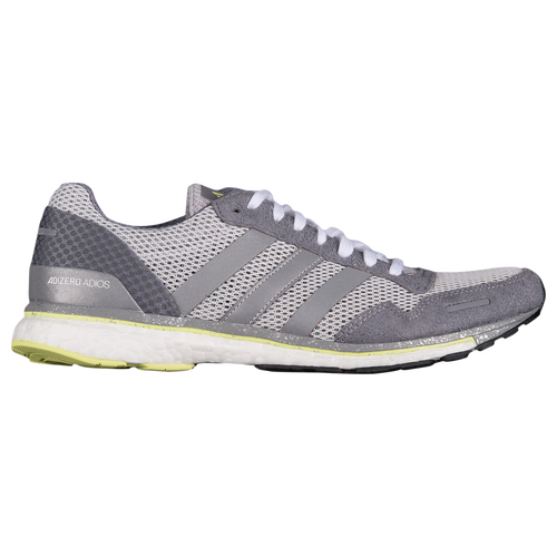 adidas adiZero Adios - Women's - Running - Shoes - Grey/Silver Metallic/Grey