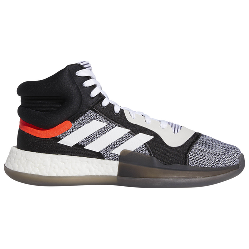 adidas Marquee Boost Mid - Men's - Basketball - Shoes - White/Black ...