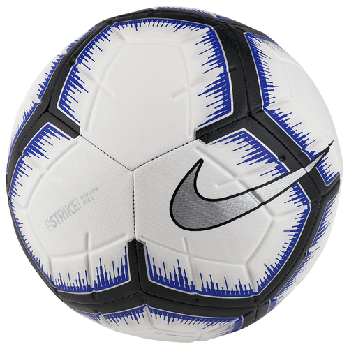 blue nike soccer ball