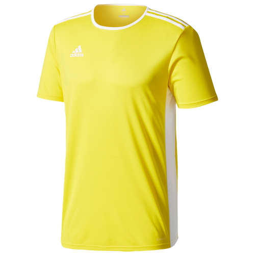 adidas Team Entrada 18 S/S Jersey - Men's - Soccer - Clothing - Yellow ...