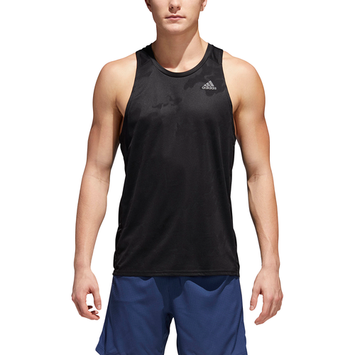 adidas Response Singlet - Men's - Running - Clothing - Black