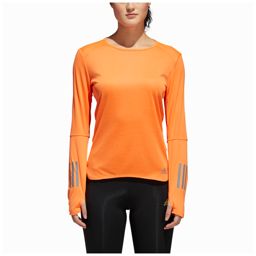 adidas Response Long Sleeve TShirt Women's Running Clothing Hi