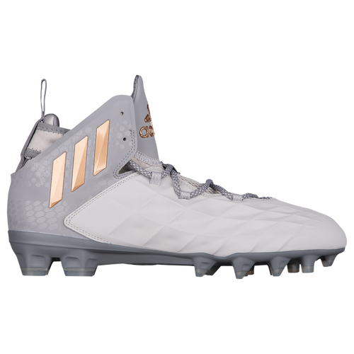 adidas Freak Lax Mid Men's Lacrosse Shoes Grey/Copper Met/White