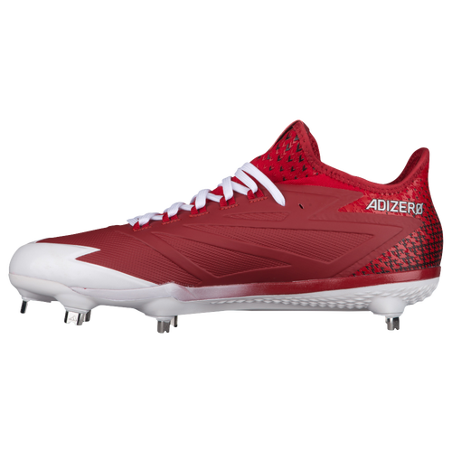 adidas adiZero Afterburner 4 - Men's - Baseball - Shoes - Team Red/White