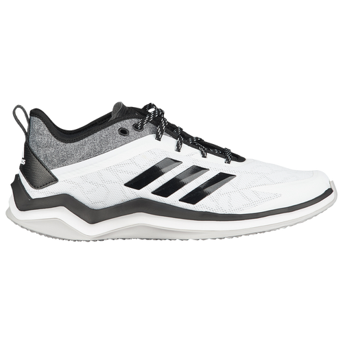 adidas Speed Trainer 4 - Men's - Baseball - Shoes - White/Black/Silver