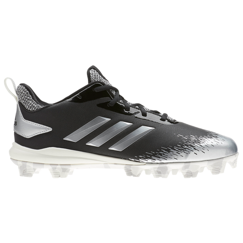 adidas Afterburner V MD - Men's - Baseball - Shoes - Black/White