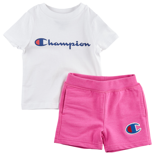 Champion Heritage 2-Piece Shorts Set - Girls' Infant - Casual ...