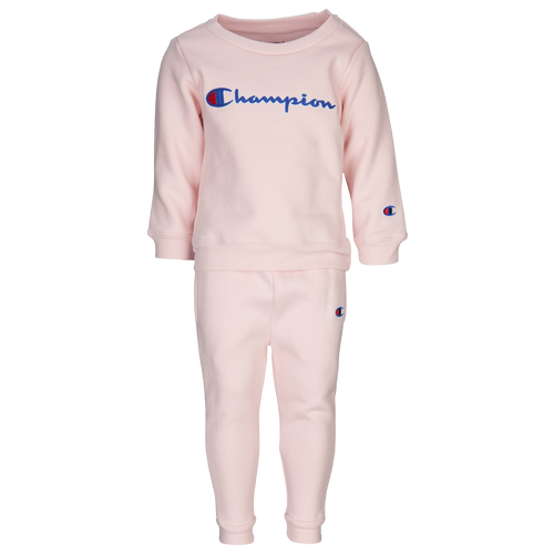 Champion Heritage 2-Piece Crew & Jogger Set - Girls' Infant - Casual ...