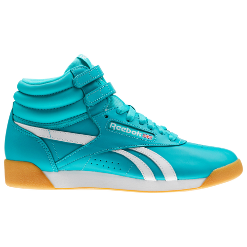 reebok freestyle hi white gum