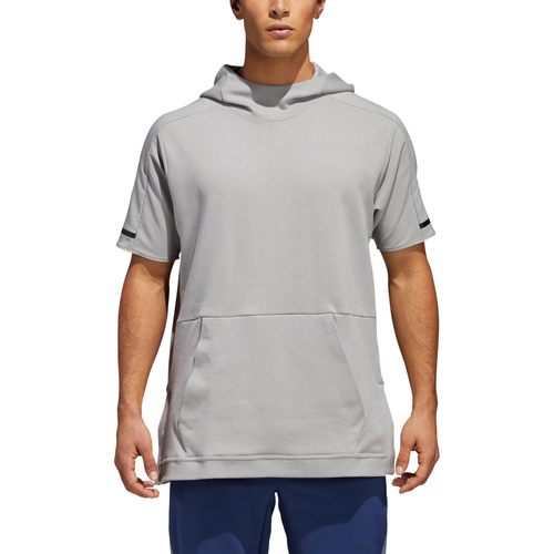 adidas Athletics Squad Color Blocked Short Sleeve Hoodie Men's