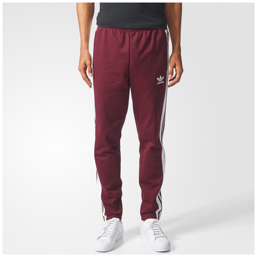 men's side snap track pants