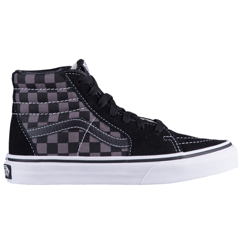 black vans with white stripe