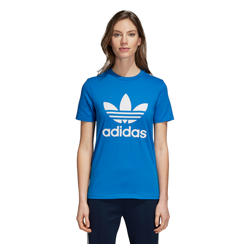 adidas Originals Adicolor Trefoil T-Shirt - Women's - Casual - Clothing - Bluebird