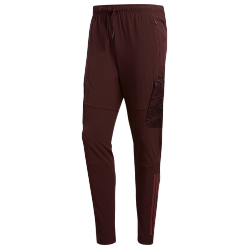 adidas Athletics ID Woven Pants - Men's - Casual - Clothing - Night Red