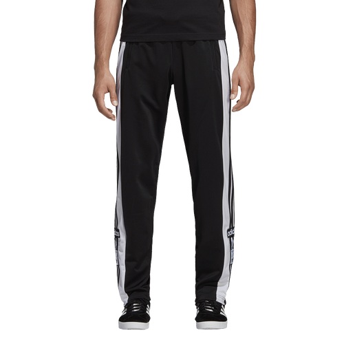 black snap track pants