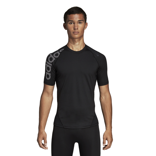 adidas Alphaskin Compression Logo T-Shirt - Men's - Training - Clothing ...