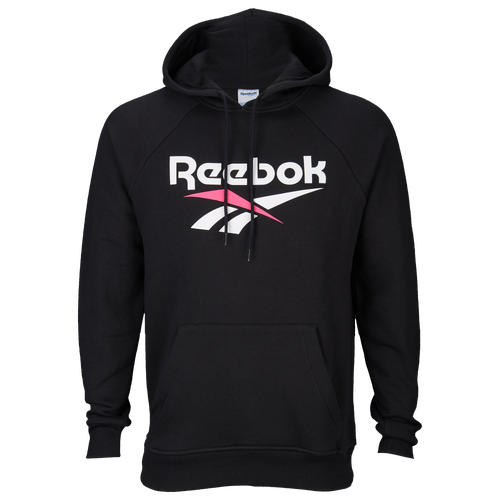 Reebok Logo Pullover Hoodie - Men's - Casual - Clothing - Black