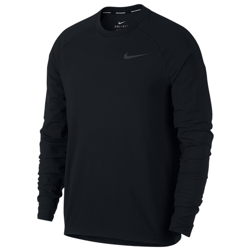 Download Nike Thermal Mock Top - Men's - Running - Clothing - Black