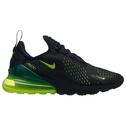 Nike Air Max 270 - Men's - Casual - Shoes - Black/Volt/Black/Oil Grey