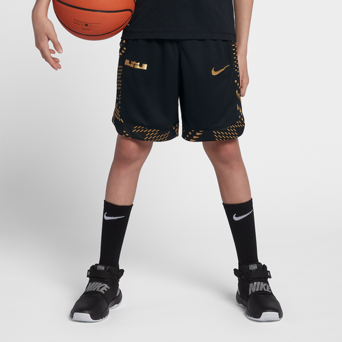 Nike LeBron Graphic Shorts - Boys' Grade School - Basketball - Clothing - Lebron James - Black 