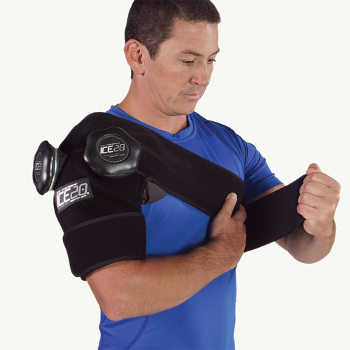 Ice20 Double Shoulder Ice Compression Wrap - Training - Sport Equipment ...