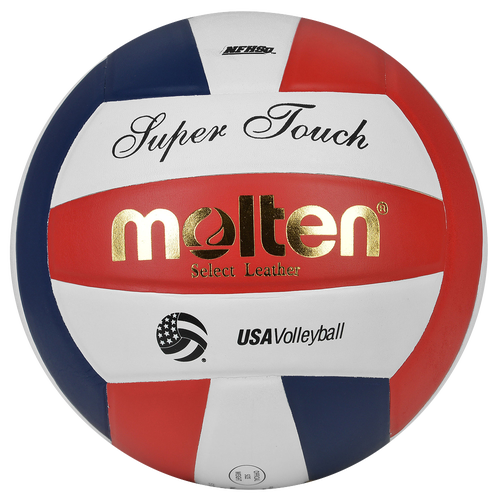 Molten Team Super Touch NFHS Leather Volleyball - Volleyball - Sport ...