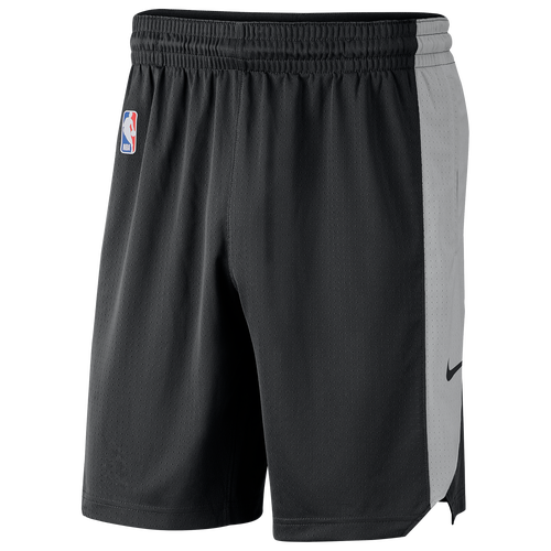 Nike NBA Practice Shorts - Men's - Clothing - San Antonio Spurs - Black ...