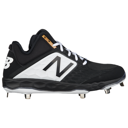 New Balance 3000v4 Metal Mid - Men's - Baseball - Shoes - Black/Black