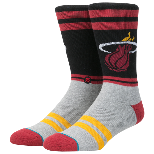 Stance NBA City Gym Logo Socks - Men's - Accessories - Miami Heat - Multi