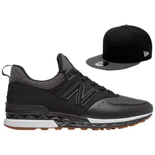 new balance 574 sport men's black new balance 574 sport men's black