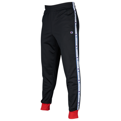 black champion track pants