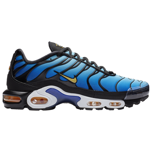 Nike Air Max Plus - Men's - Casual - Shoes - Black/Chamois/Sky Blue ...