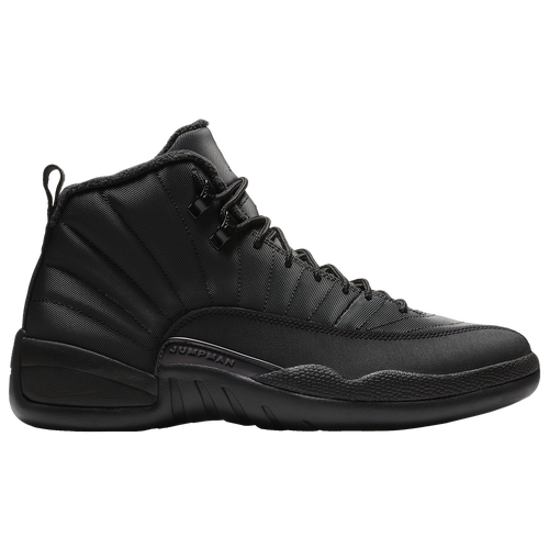 Jordan Retro 12 - Men's - Basketball - Shoes - Black/Black/Anthracite