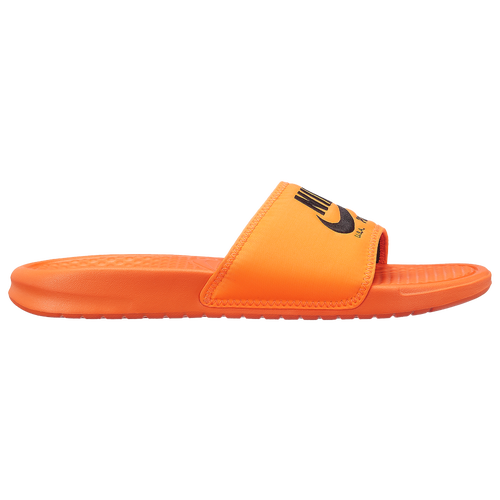 nike benassi jdi orange