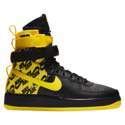 sf air force 1 high black dynamic yellow