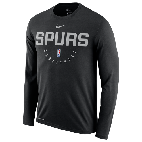 Nike NBA L/S Practice T-Shirt - Men's - Clothing - San Antonio Spurs ...