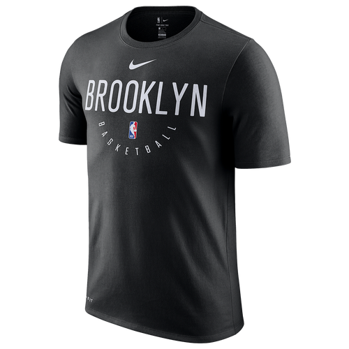 Nike NBA Player Practice TShirt Men's Clothing Brooklyn Nets Black