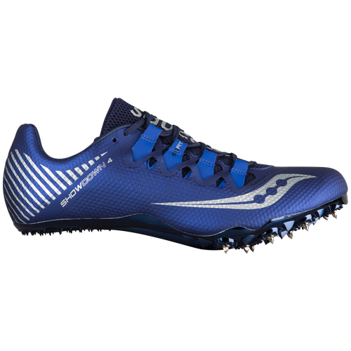 Saucony Showdown 4 Men's Track & Field Shoes Navy/Silver