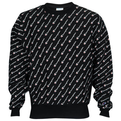 champion aop script reverse weave jogger
