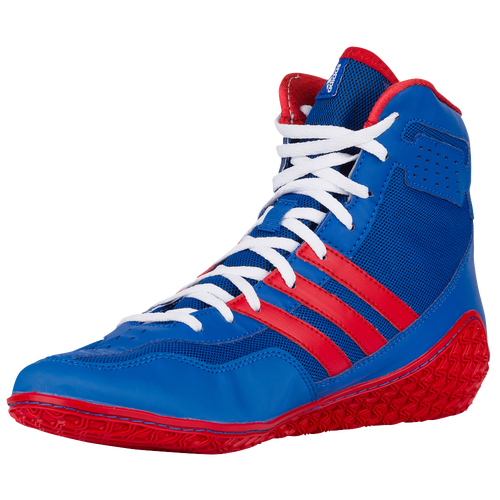 adidas Mat Wizard - Men's - Wrestling - Shoes - Royal/Red/White