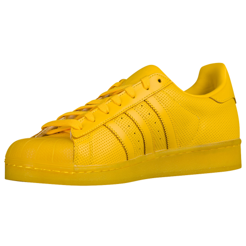 adidas superstar mens yellow