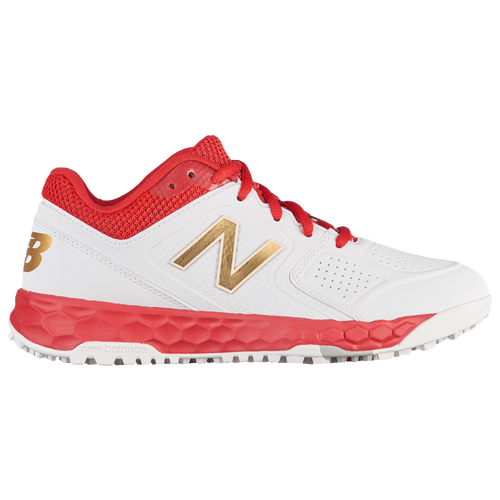 New Balance STVELOv1 W Turf Women's Softball Shoes Red/White