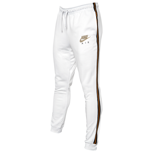 nike air translucent joggers in white