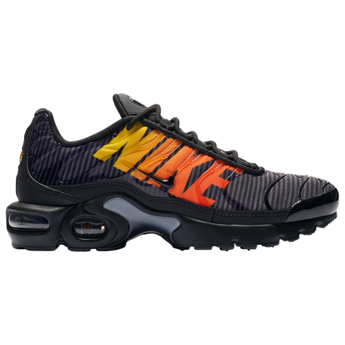 nike air max plus grade school black