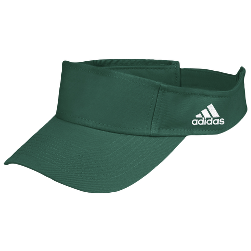 adidas Team Adjustable Visor - For All Sports - Accessories - Dark Green